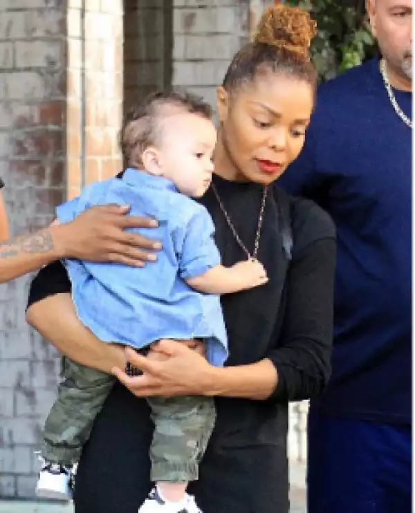 Beautiful Photo Of Janet Jackson And Her Adorable Son Eissa